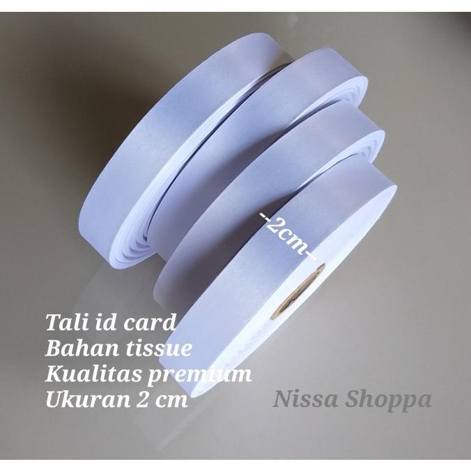 

Tali lanyard id card tissue 2 cm bahan import full printing sublim