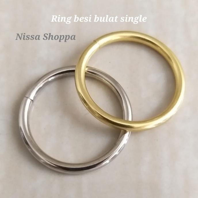 

Ring besi bulat ring single ring O ukuran lengkap