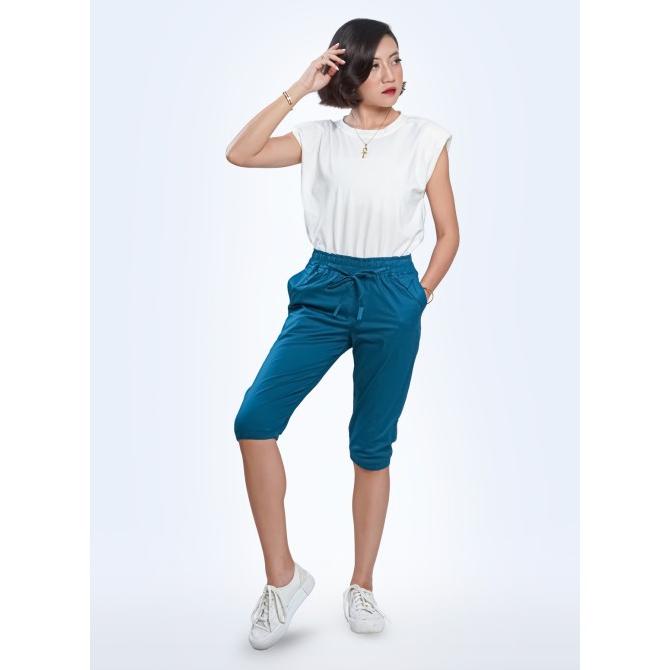 Celana Jogger Pendek 3R / Jogger Kekinian 2022/ Celana Jogger Wanita