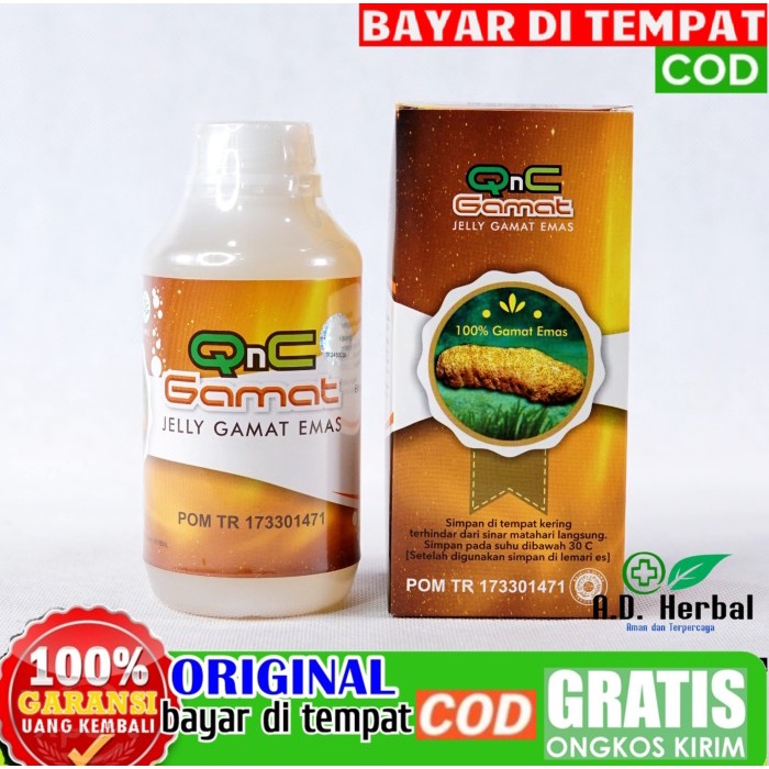 

Qnc Jelly Gamat 300 ml Obat Herbal Garansi Uang Kembali Bila Palsu