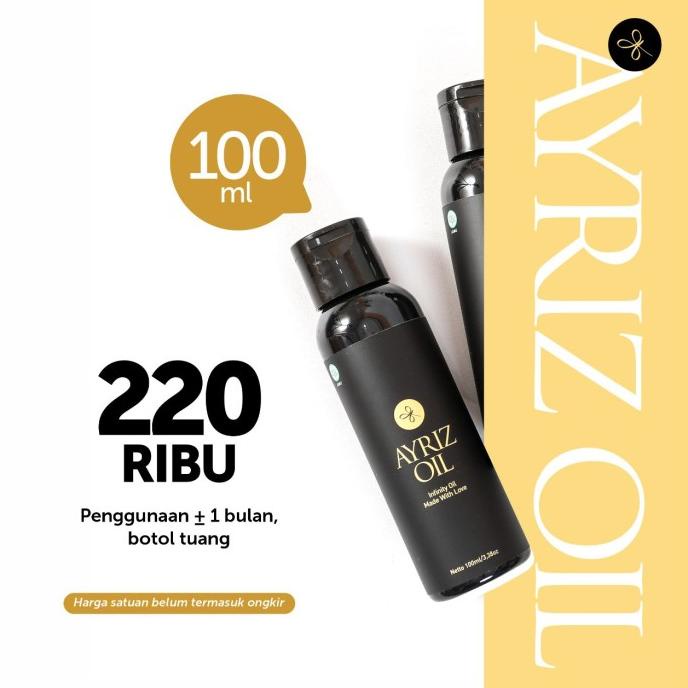 

AYRIZ INFINITY OIL MINYAK GOSOK HERBAL MINYAK URUT/BALUR NUSANTARA