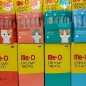 Sna Kucing Meo Creamy Treats 1Dus (Isi 12 Pa) Rasa Crab Flavor