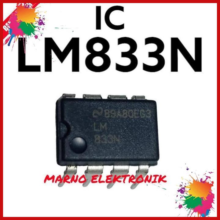 IC LM833N LM 833N LM833 LM 833 ASLI ORI ORIGINAL [MAR]