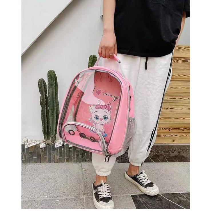 Tas Astronot Ransel Kucing Anjing Burung Tas Gendong Hewan Size Besar (Pet Travel Bag)