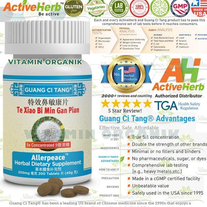 

Obat Sinusitis / Sinus / Alergi Debu / Rhinitis / Pilek TCM Herbal