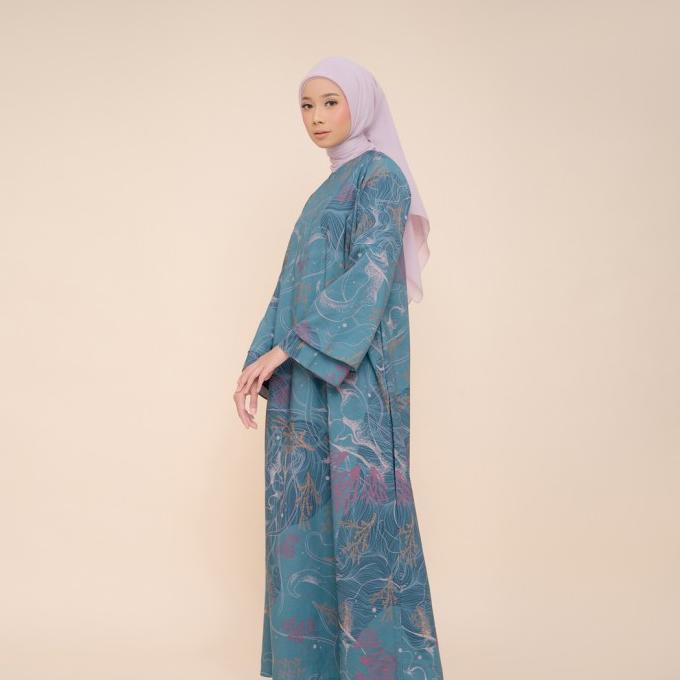 ZM Zaskia Mecca - Vie Blue Gamis - Jelita Indonesia Edisi Derawan