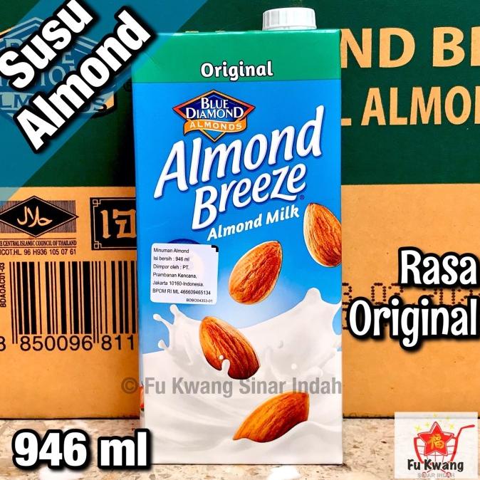 

((((()paling dicari] Susu Almond Almond Breeze Rasa Original 946 ml