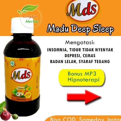 

Madu Deep Sleep MDS Insomnia Susah Tidur Lelap Original Asli Herbal