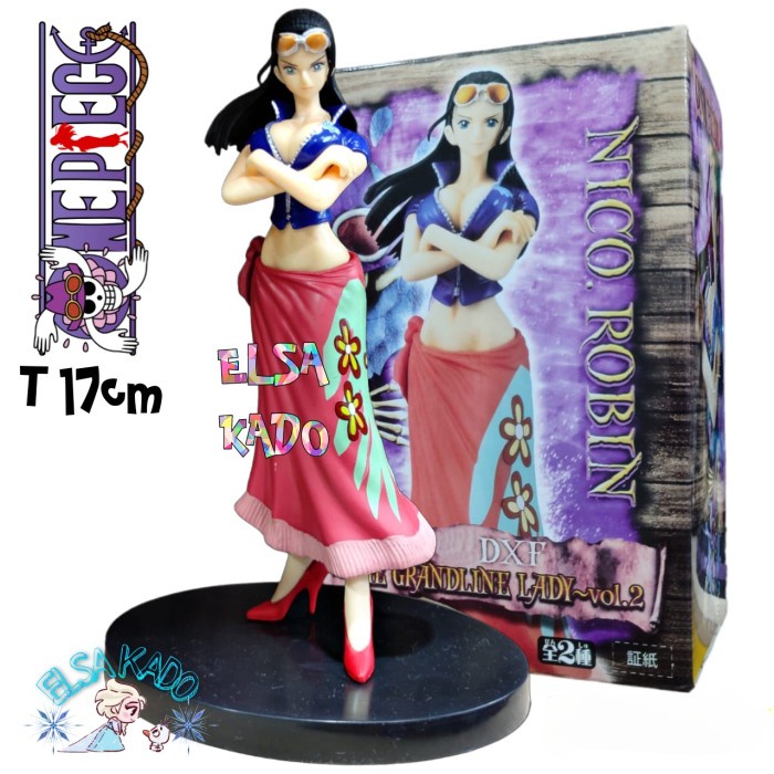 TERLARIS Figure Nico Robin Wano Kimono Dxf Granline Lady 2 Wanokuni One Piece