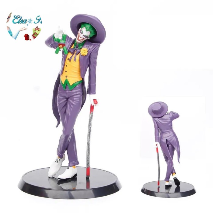 TERLARIS Action Figure Joker Heath Ledger Clown PVC Joker Joaquin Phoenix