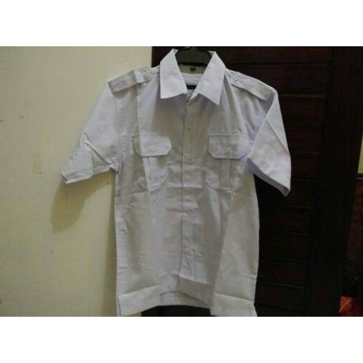 kemeja putih PNS pria baju PDH cowok