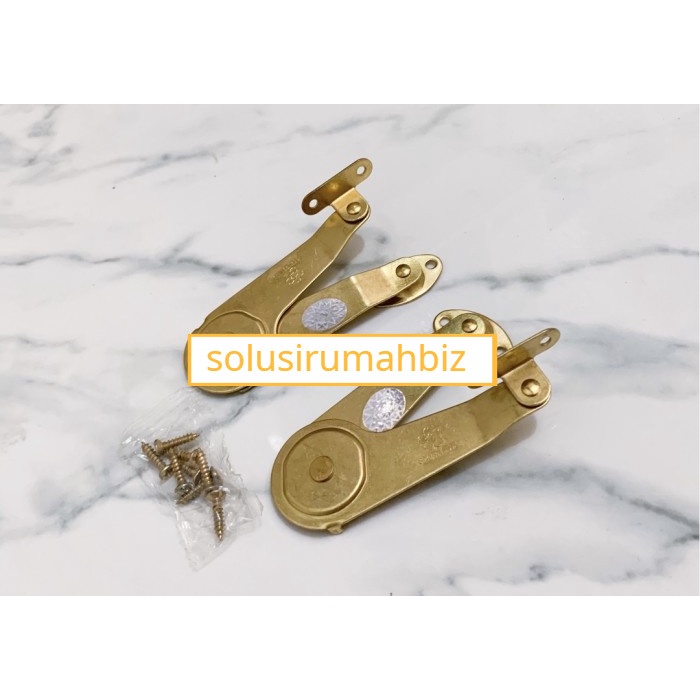 ] perpasang ENGSEL SALON 5 inch SAKURAJIMA SIKUTAN 5" GOLD EMAS KUNING