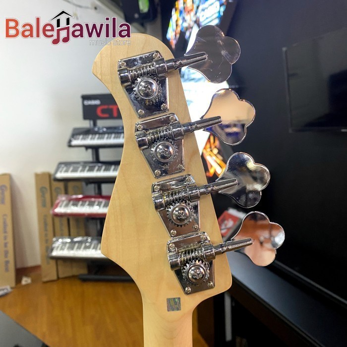 PROMO GITAR BASS ELEKTRIK BACCHUS UNIVERSE SERIES WJB MINI R BLK BLACK ORI #ORIGINAL