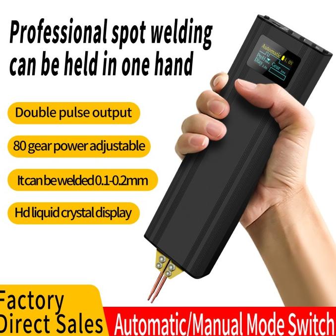 HARGA DISC - Spot Welder Genggam Portabel 18650 Baterai Lithium Diy Set lengkap las