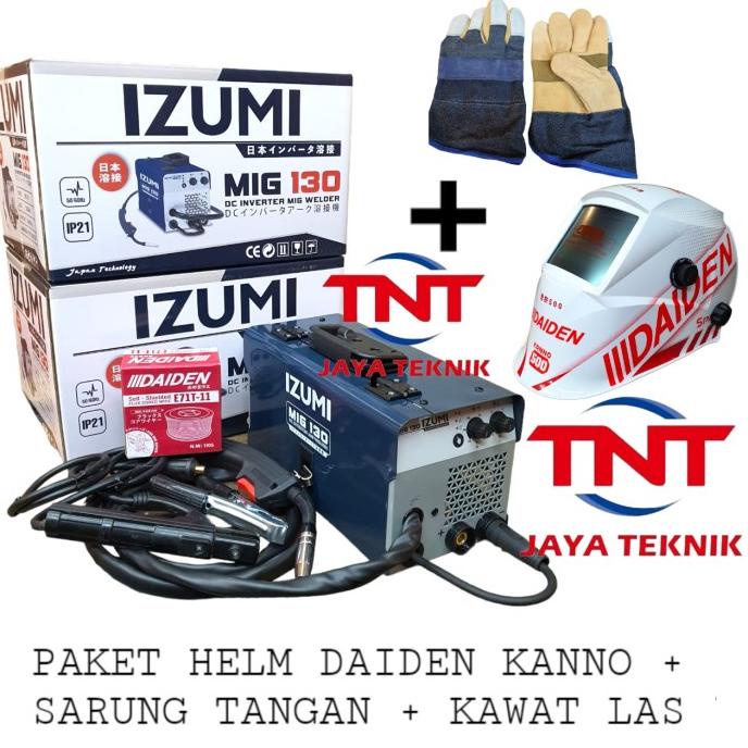 MESIN LAS CO2 IZUMI MIG 130 / TRAFO LAS IZUMI MIG 130 / IZUMI MIG 130