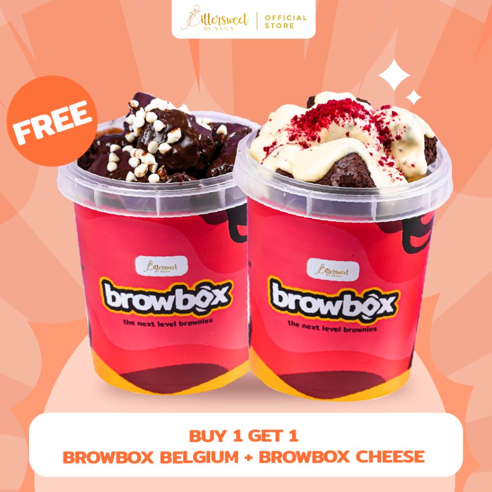 

Ready Bittersweet by Najla - BUY 1 GET 1 ( Beli Browbox Cheese FREE Browbox Belgium )