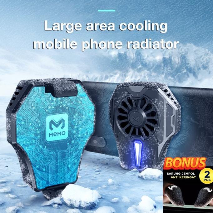 Original Memo Dl-01 Fancooler Radiator Pendingin Hp Cooler Dl 01 Terlaris