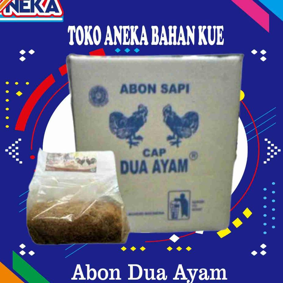 

Abon Sapi Cap Dua Ayam Repa 500Gr