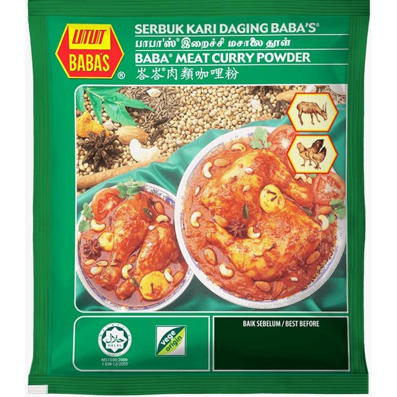 

Ready Babas meat curry powder 250gr bumbu untuk kari daging exp September 2024