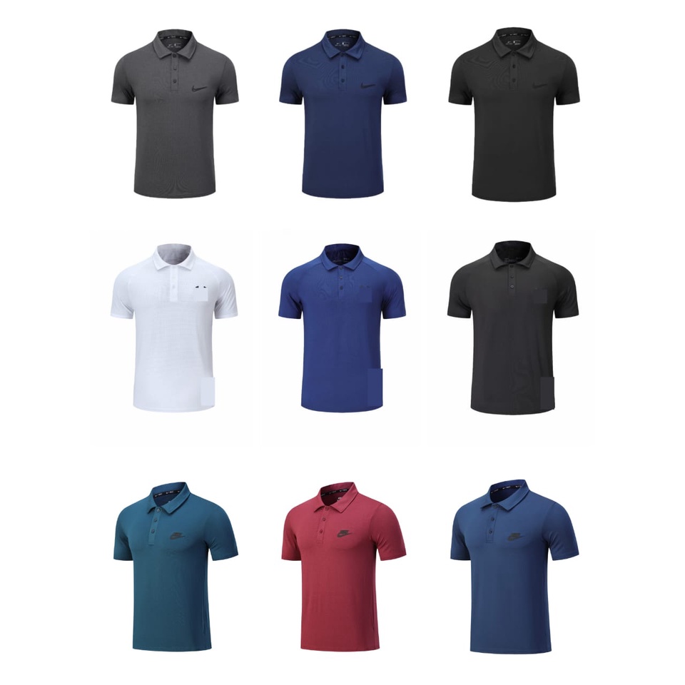 BAJU OLAHRAGA PRIA / ATASAN OLAHRAGA POLO / KAOS POLO PRIA T-SHIRT GRUP VARIAN 7