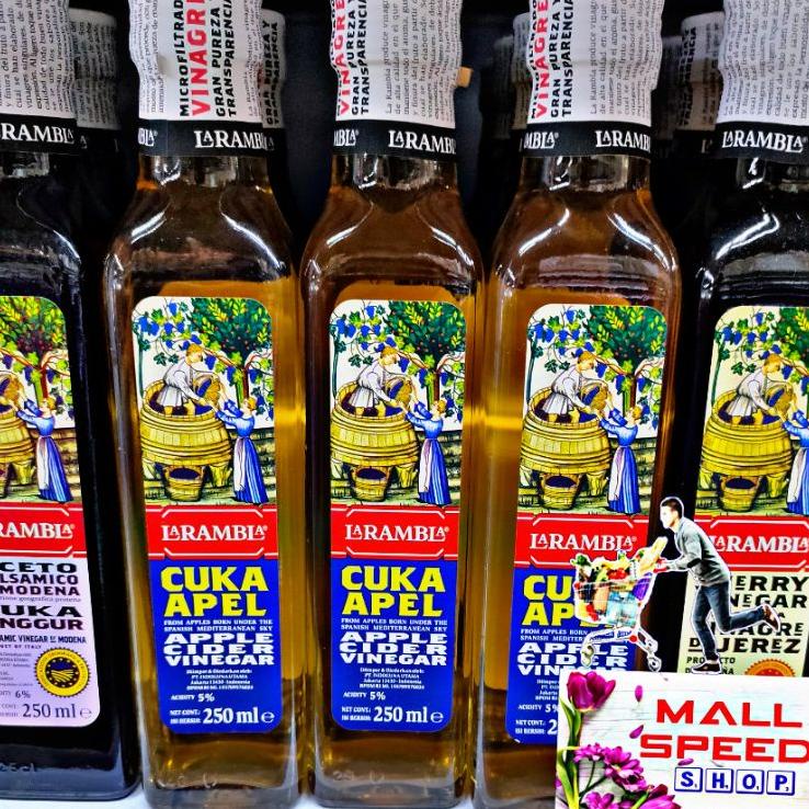 

La Rambla Cider Vinegar 250Ml - Cuka Apel Spanyol Larambla