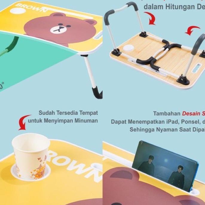 Mee Do Meja Lipat Kter / Meja Laptop / Meja Belajar / Meja Tulis