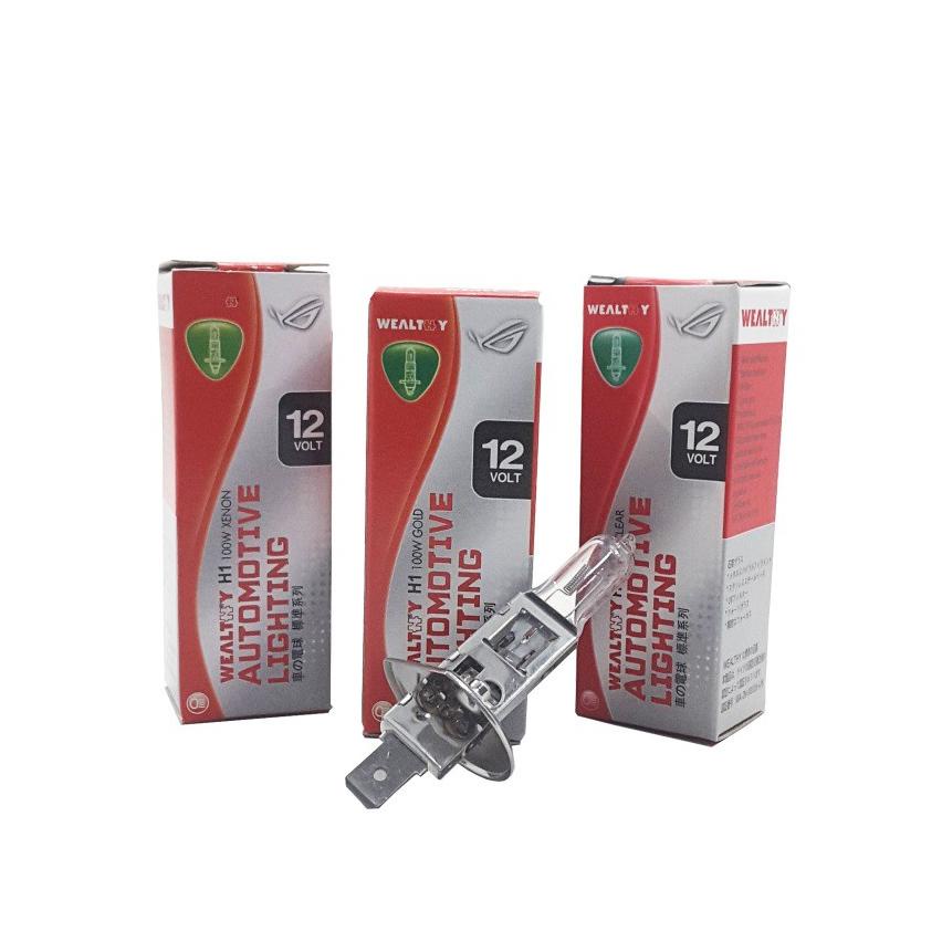 DISKON Lampu Mobil H1 [ 12V / 100W ] | Lampu Halogen | Lampu H1 | Lampu Mobil