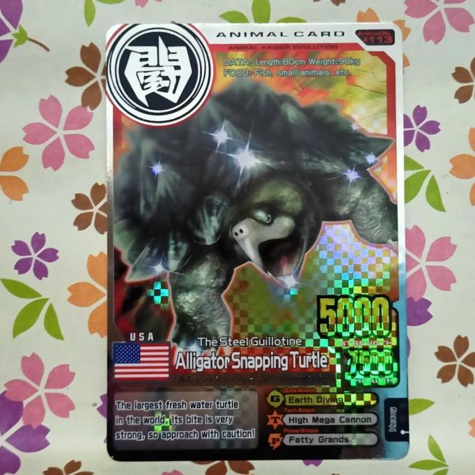 animal kaiser silver alligator snapping turtle evo 2