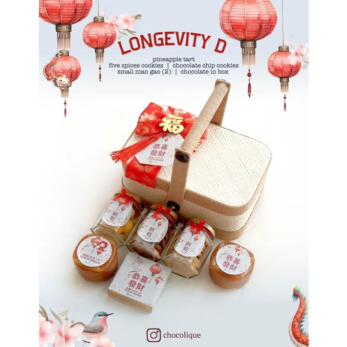 

Terbaik Longevity D Hampers Parcel Imlek Limited Edition