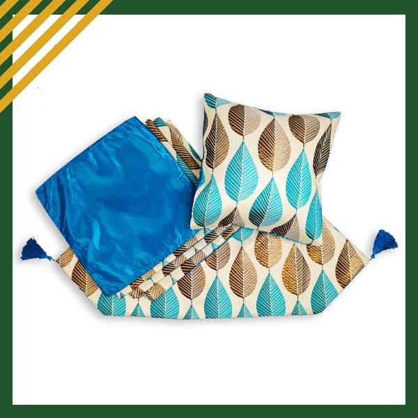 Sarung Bantal Sofa Kursi Bordir Renda Ukuran 40X40