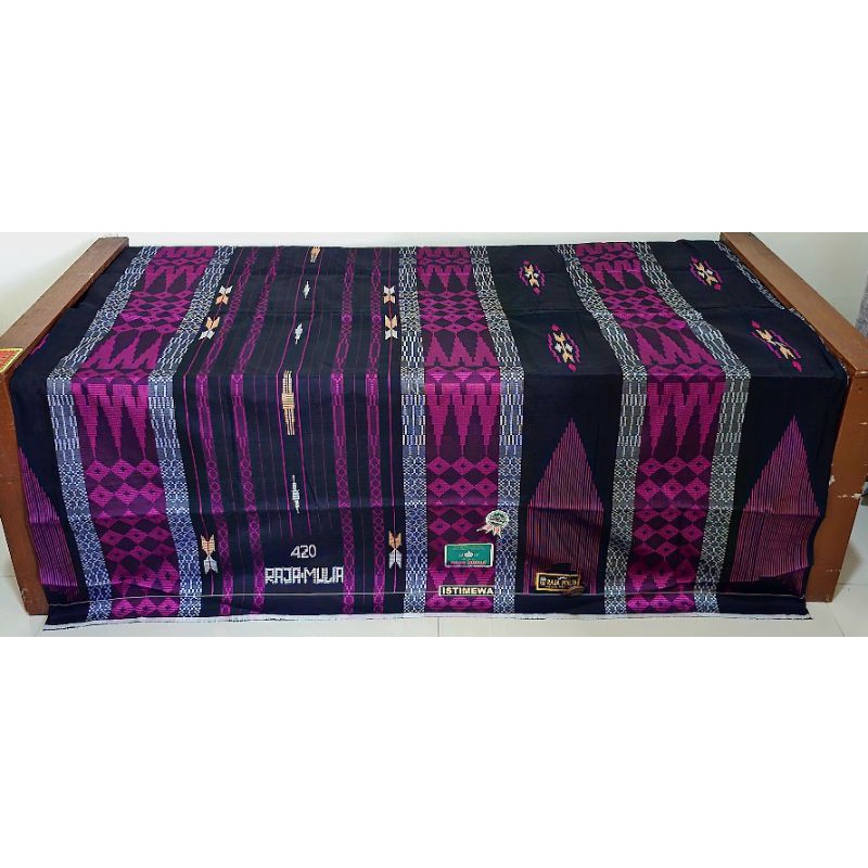 SARUNG TENUN SONGKET SUTERA RAJA MULIA 420 EXCLUSIVE SEKELAS TAMER KAMER KUTJUBUNG 03