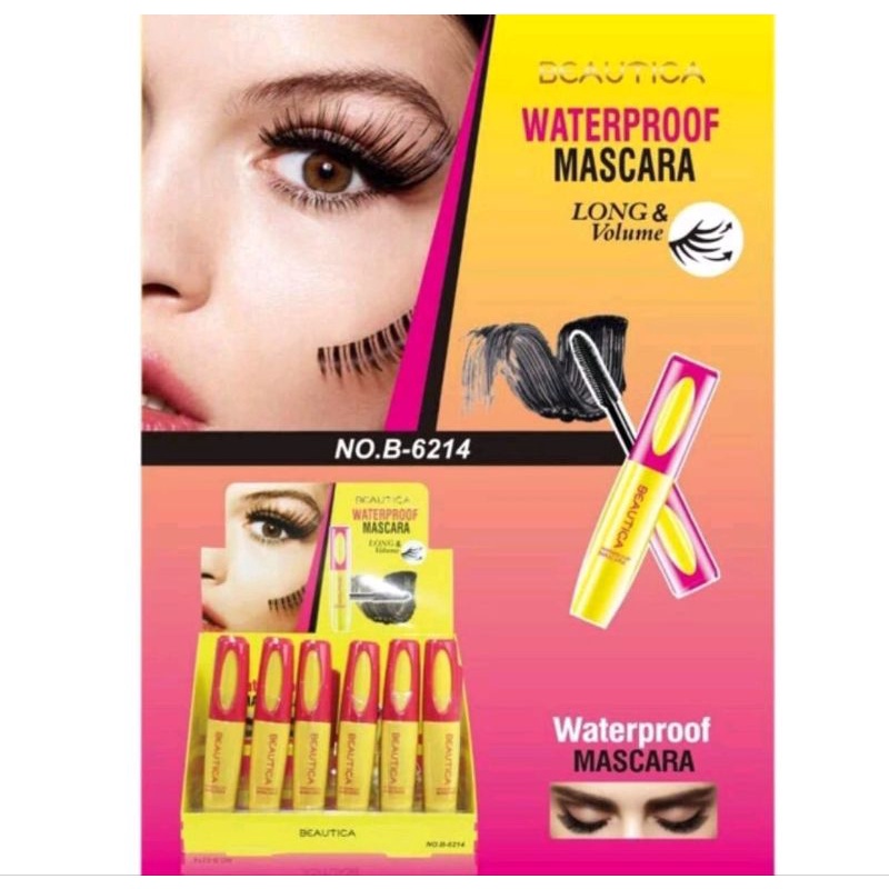 Mascara Beautica Waterproof / Beautica Mascara-nya Kuning waterproof