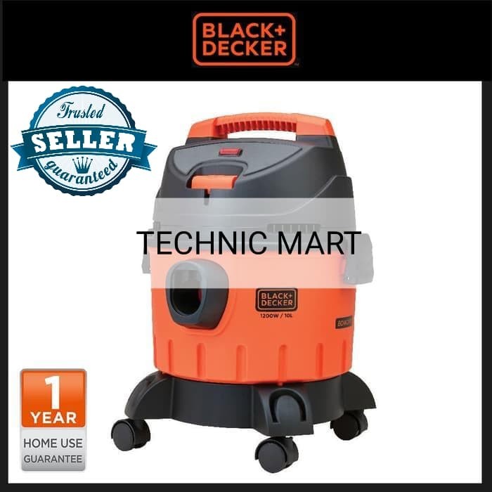 Black+Decker 1200W Wet & Dry Vacuum Cleaner - Vacuum basah kering