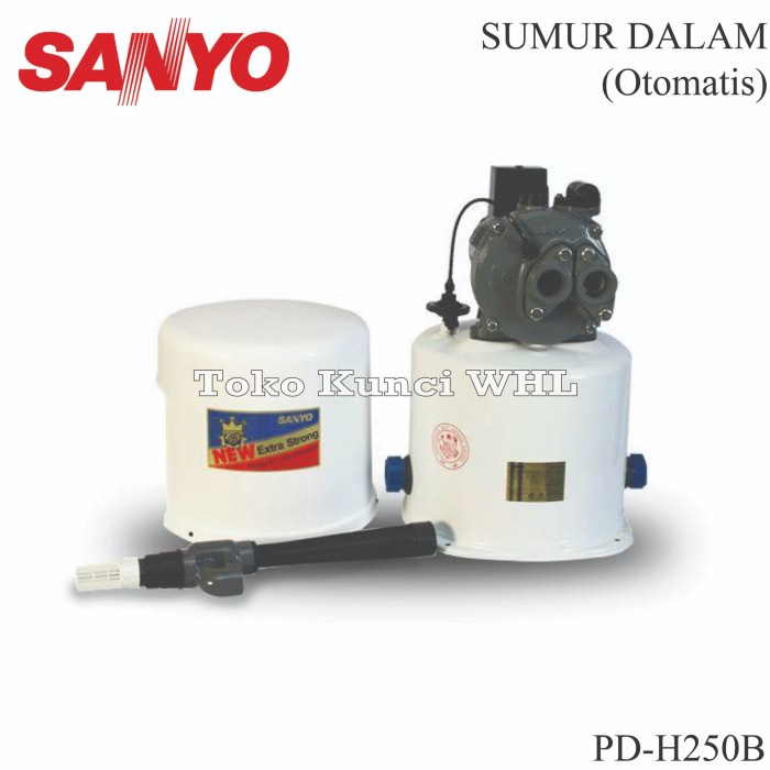 best produk] Pompa Air SANYO PDH 250 B Sumur Dalam Otomatis 250 Watt