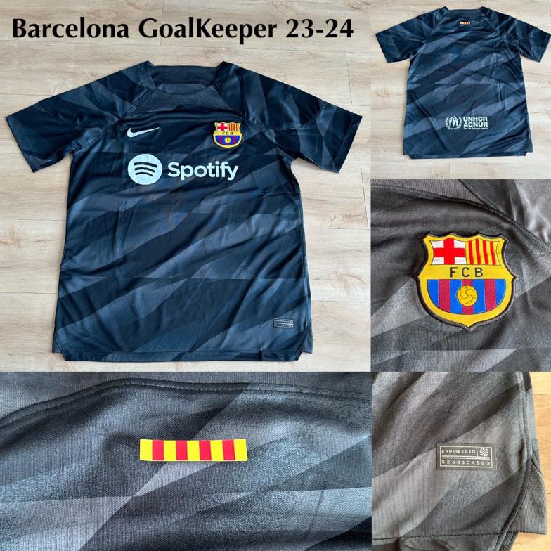 PROMO JERSEY BOLA BARCELONA GK BLACK NEW 2023 2024 23/24