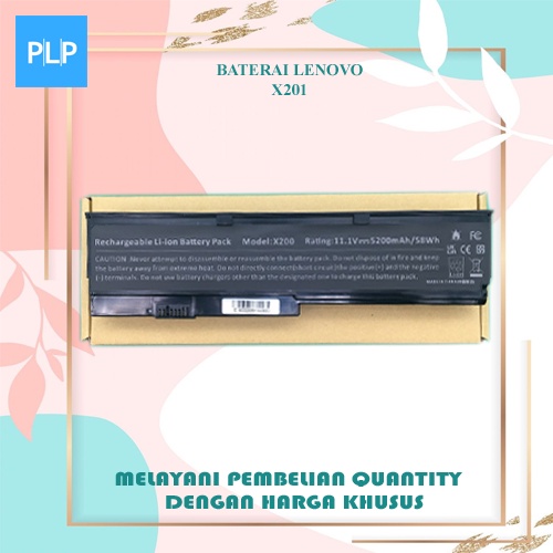 Baterai Laptop Lenovo X201 X200