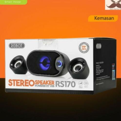 Speaker Rs170 Stereo - Speaker Aktif Speaker Tv Speaker Komputer - Garansi Res