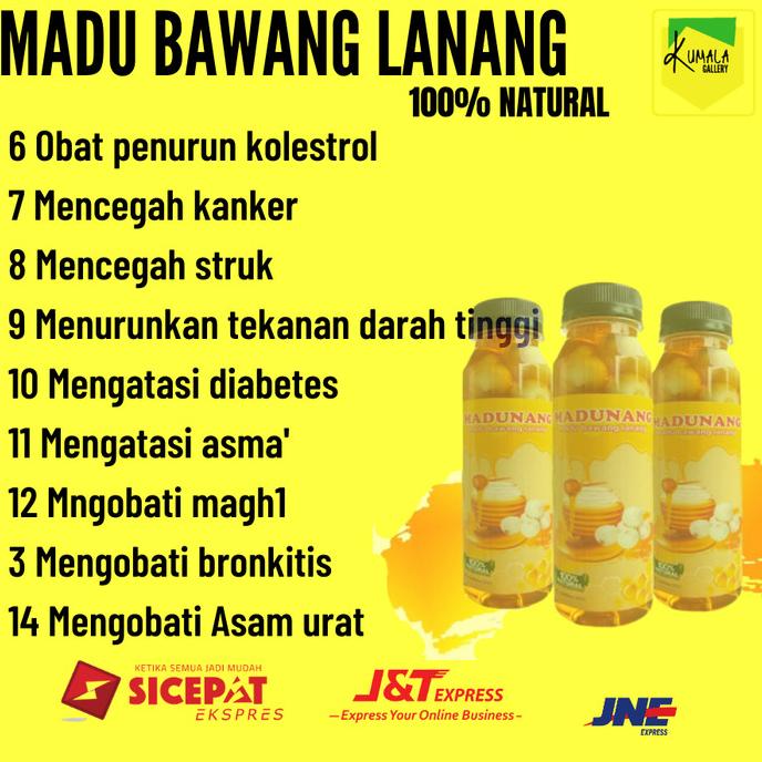 

Madu Bawang Putih Lanang Tunggal Madunang Isi 350Gr Asli Alami kg17