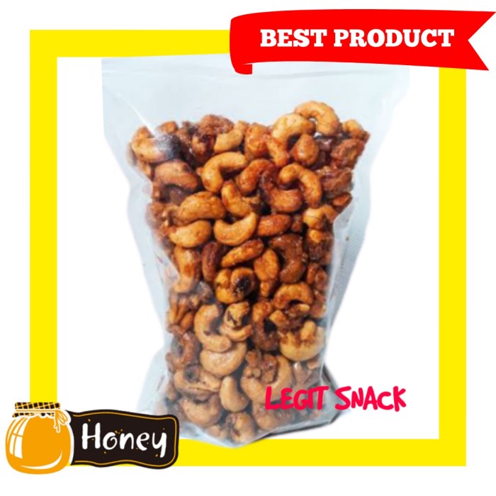 

Mazin - Kacang Mede Madu ( Mete ) Cashew Nuts 200Gr Berkualitas