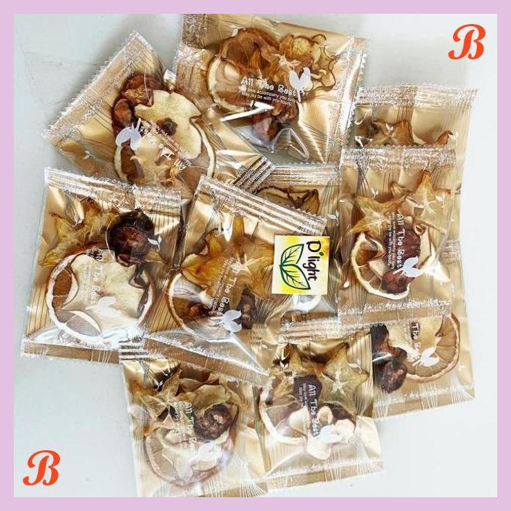 

INFUSED WATER MIX FRUITS 10PCS - BUAH KERING DRIED FRUIT UNTUK DIET