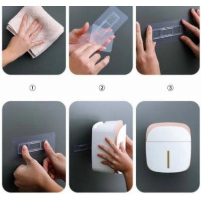 TEMPAT TISSUE TOILET KOTAK TISSUE DINDING KAMAR MANDI