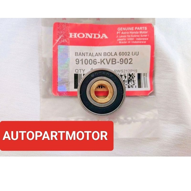 Lahar Laher Bearing CVT Kuningan 6002 Vario Beat Scoopy Karbu Fi Spacy Karbu Fi Beat Fi Vario 110 Es