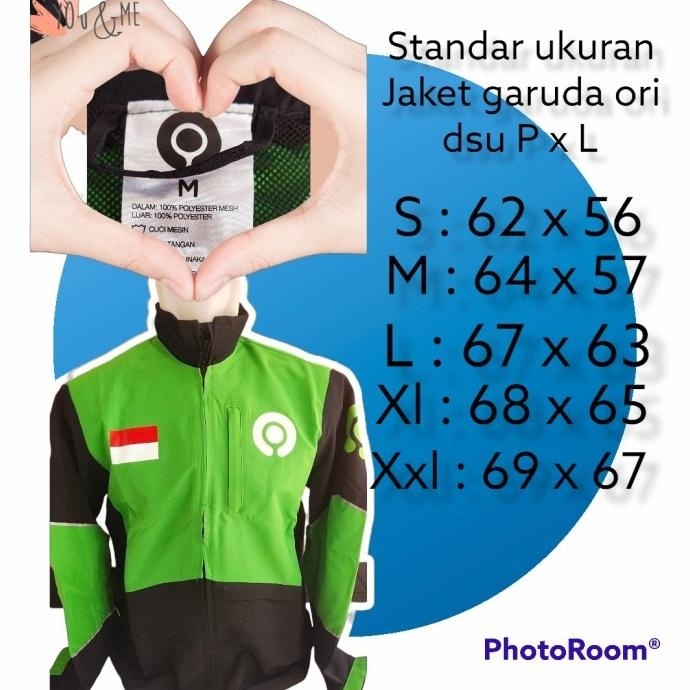 TERBARU JAKET GOJEK GARUDA ORIGINAL DSU 