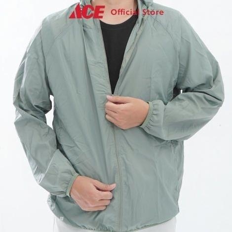 TERBARU ACE - ATARU UKURAN M JAKET FOLDABLE LIGHTWEIGHT - HIJAU 