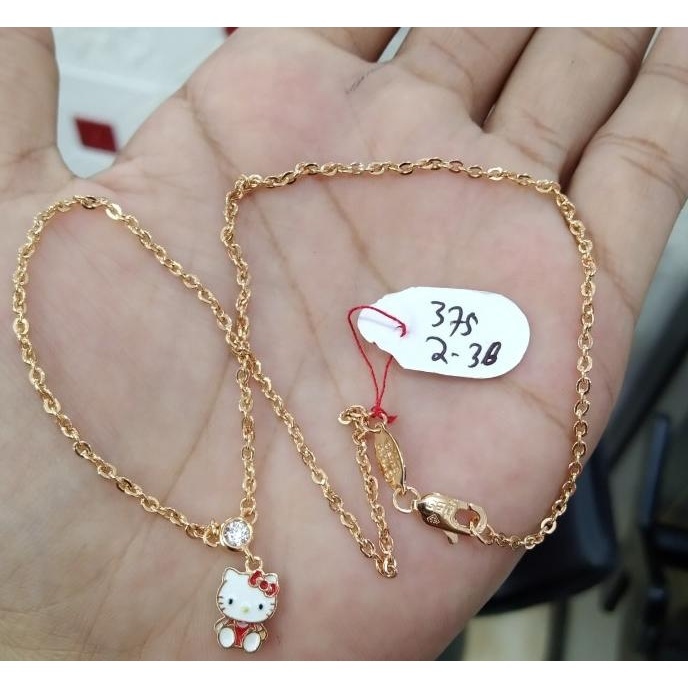 BIG SALE KALUNG ANAK EMAS 375 EMAS ASLI TERBARU 