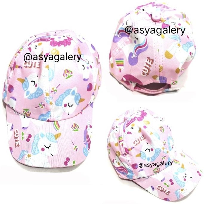 READY STOCK TOPI ANAK KARAKTER LITTLE PONY KUDA PONI/ TOPI LITTLE PONY/TOPI PONI !!!!!