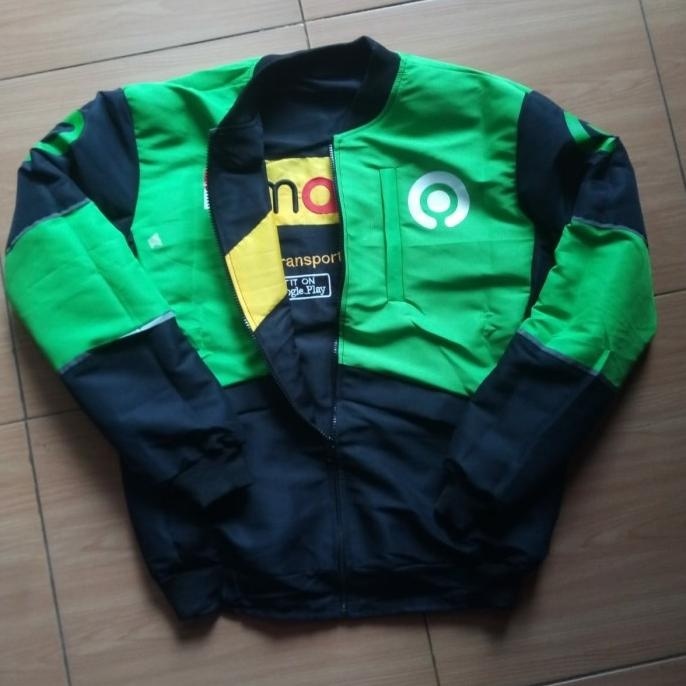 READY STOCK JAKET BOLAK BALIK GOJEK MAXIM TERBARU  