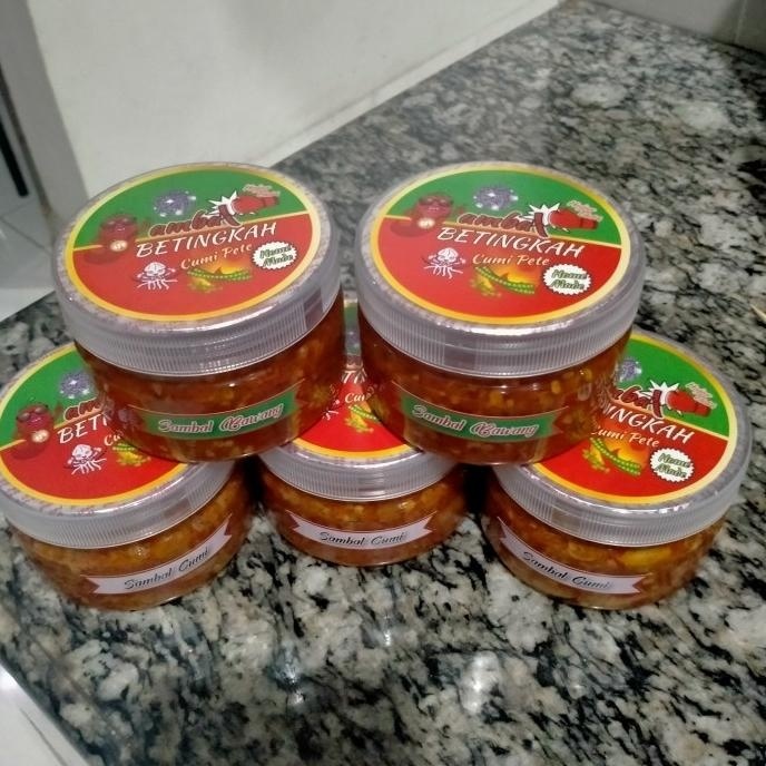 

SAMBAL BAWANG BETINGKAH PEDAS ( SAMBAL BAWANG, TERI, CUMI, CUMI PETE ) LS