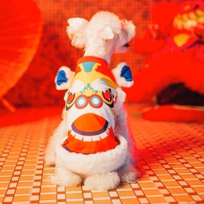 BAJU BARONGSAI CHEONGSAM IMLEK ANJING KUCING PREMIUM 32