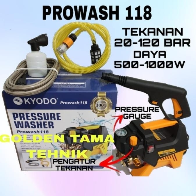 Jet Cleaner KYODO PROWASH 118 / Cuci AC, Alat Steam Motor Mobil KYODO